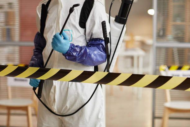 Professional Infectious Disease Decontamination technician working in Knoxville, IA